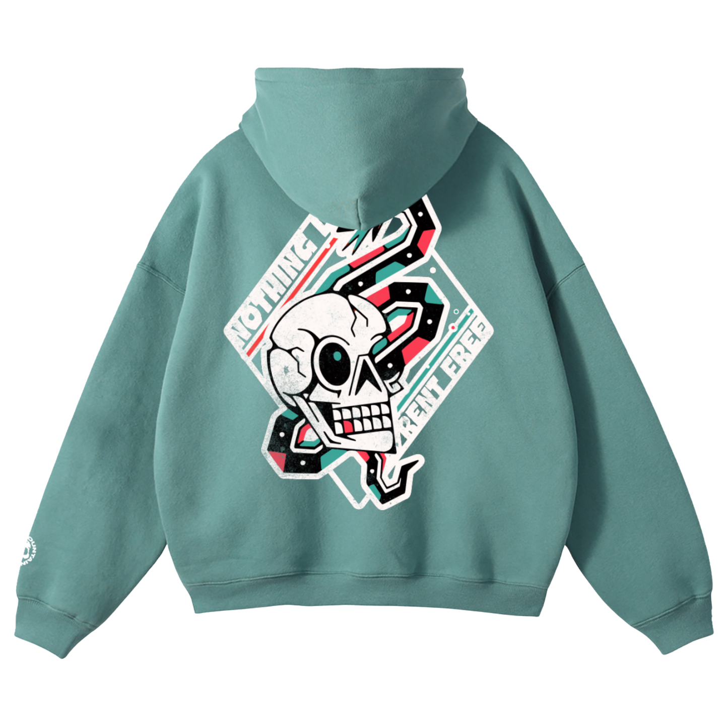 Rent Free - NEO Trad Oversize Fleeced Hoodie