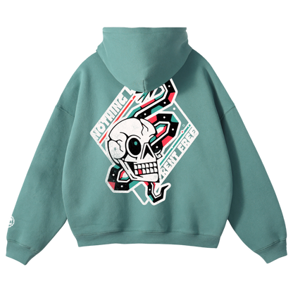 Rent Free - NEO Trad Oversize Fleeced Hoodie