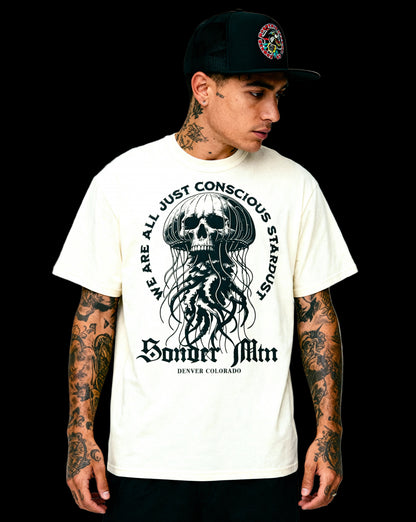 Stardust - Blackline Unisex garment-dyed heavyweight t-shirt