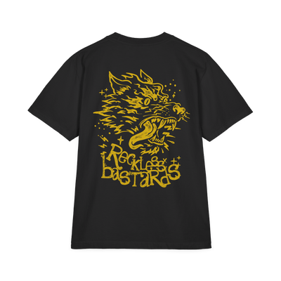 Reckless Bastards - Vintage-Inspired Unisex T-shirt, Casual Cool Apparel, Perfect for Tattoo Lovers, Streetwear Style