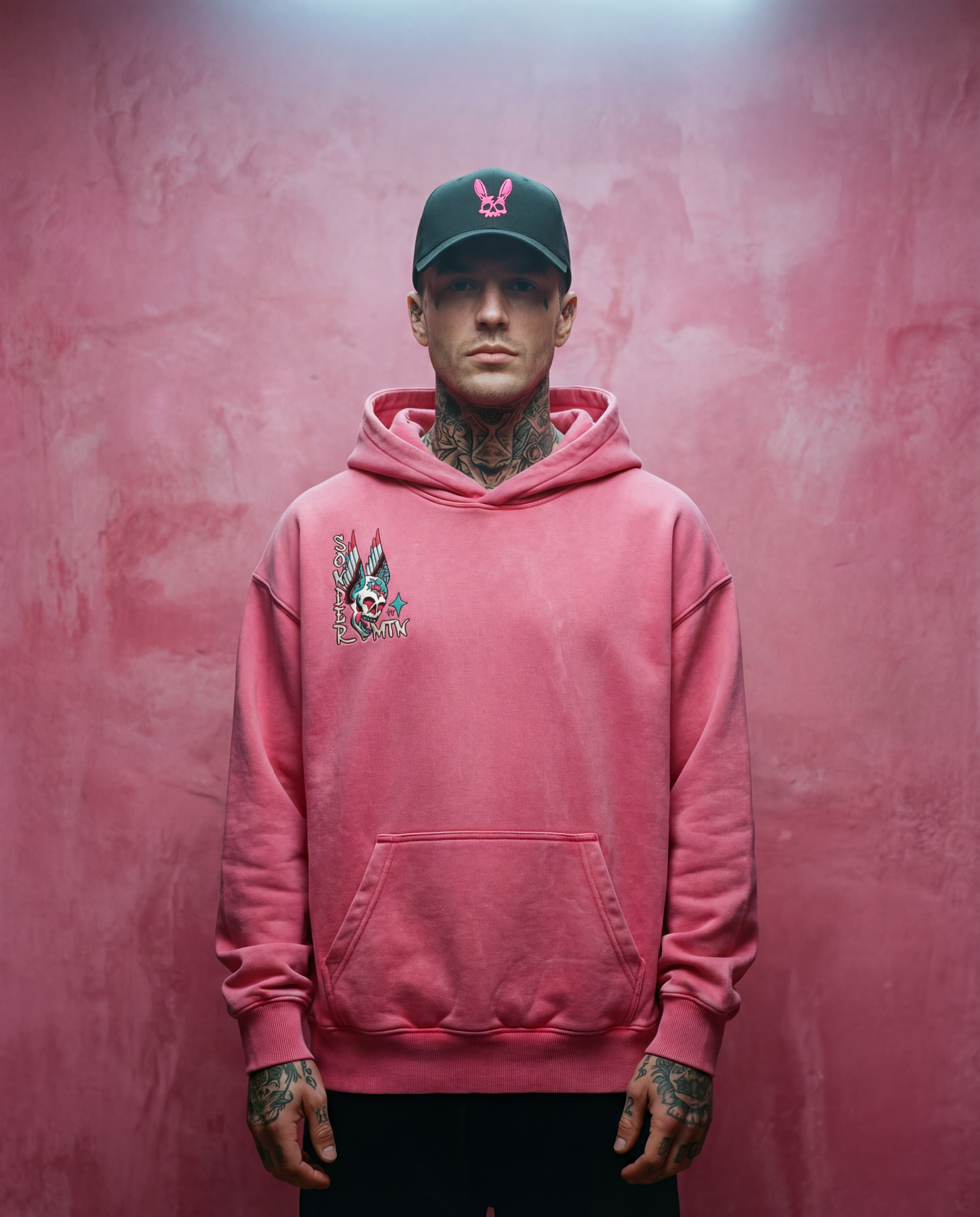 Flash Grab - Oldshool Vintage Washed Heavyweight Hoodie