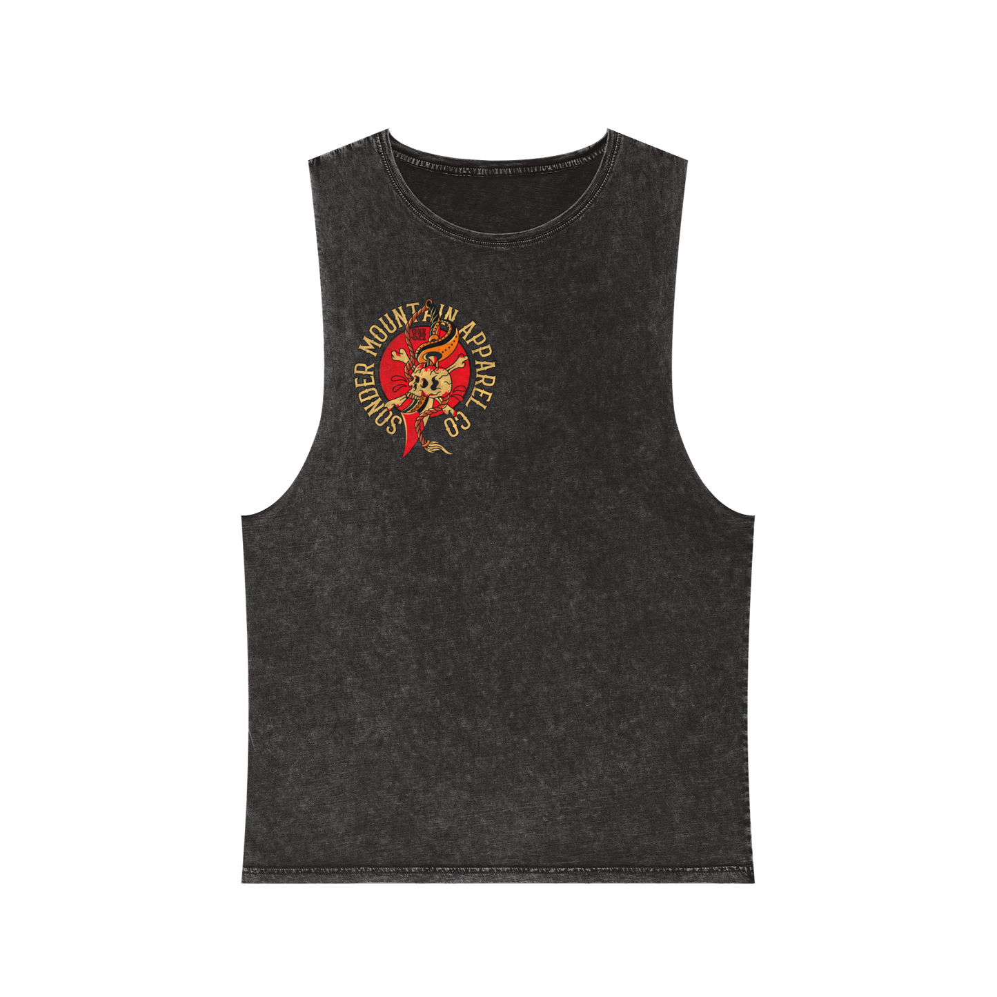 Dead Men Tell No Tales - Trad Stone Washed Tank