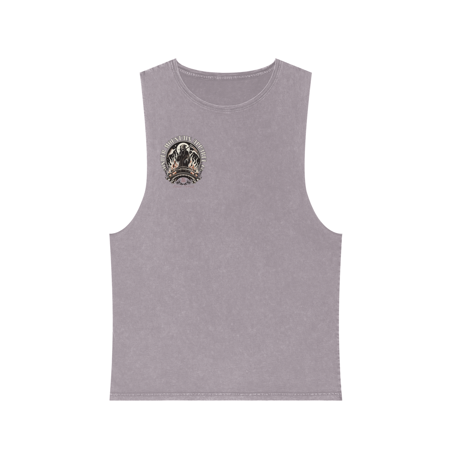Meant To Burn - Reaper Unisex Stonewash Tank Top,