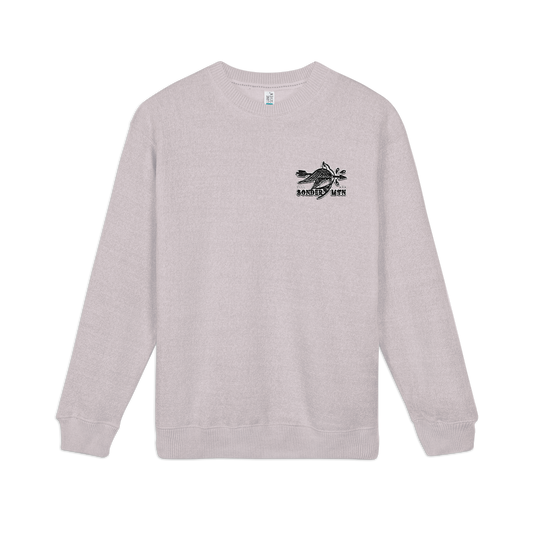 Forward - Traditional Nantucket Embroidered Crewneck Sweatshirt — Classic Coastal Pullover