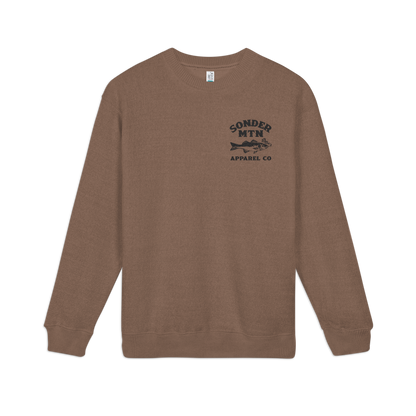 Smoked - Unisex Nantucket Crewneck Sweatshirt, Nautical Crewneck