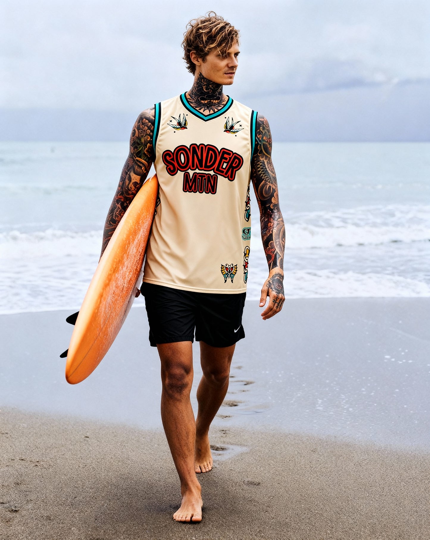 VCCLXXX Trad - Recycled unisex basketball jersey