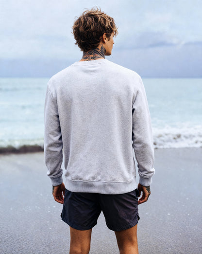 Smoked - Unisex Nantucket Crewneck Sweatshirt, Nautical Crewneck