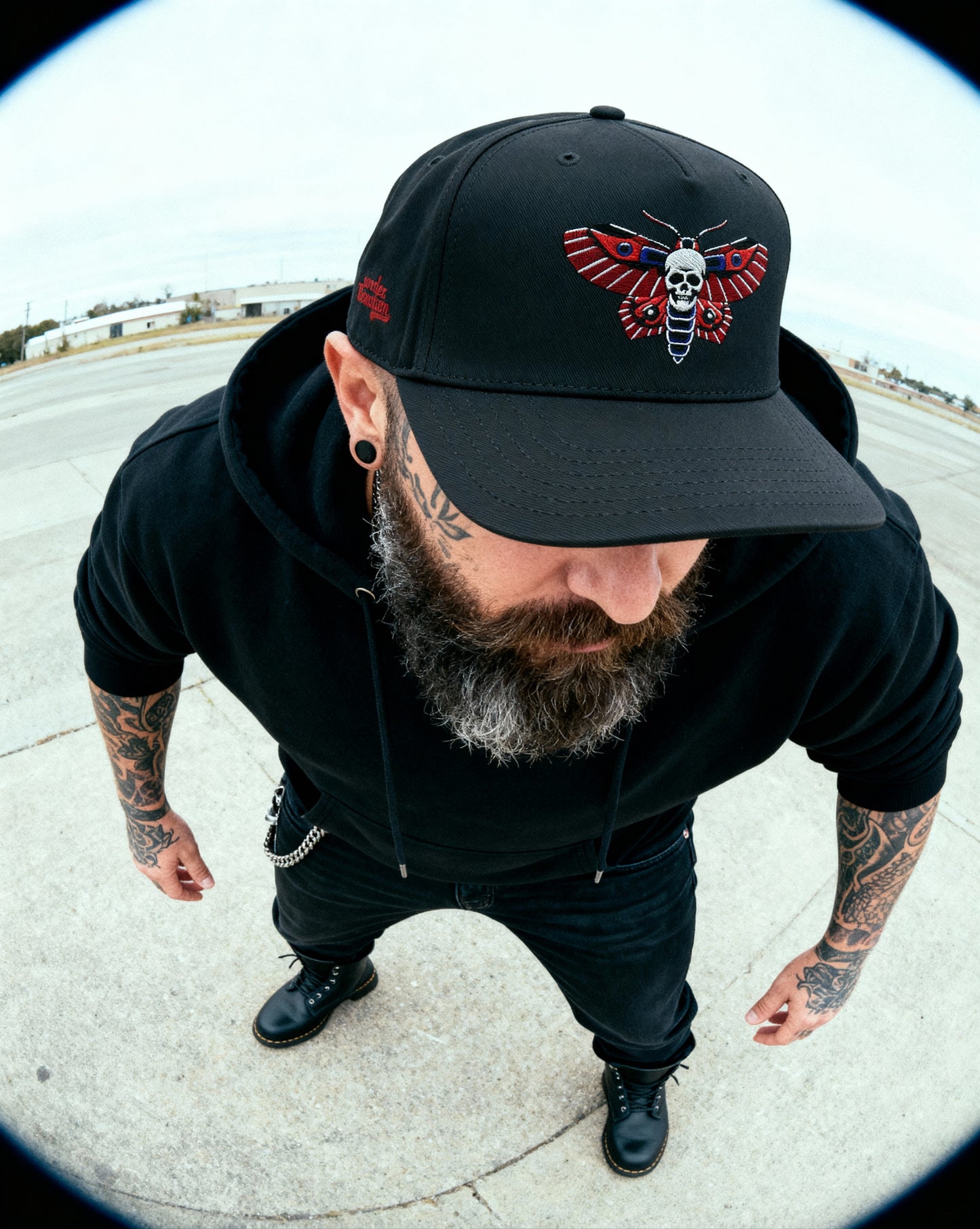 The Hawkmoth - Trad 5 panel cap