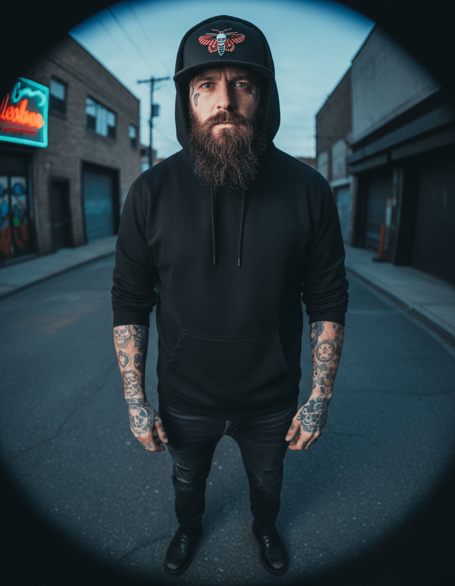 The Hawkmoth - Trad 5 panel cap