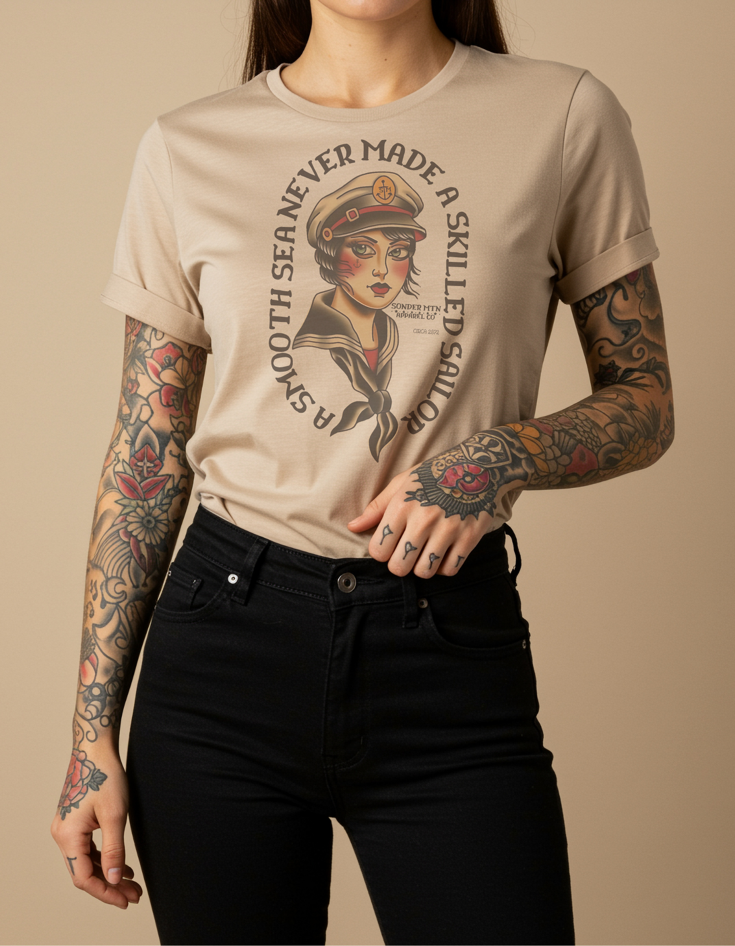 Smooth Seas - Trad Women's Relaxed T-Shirt
