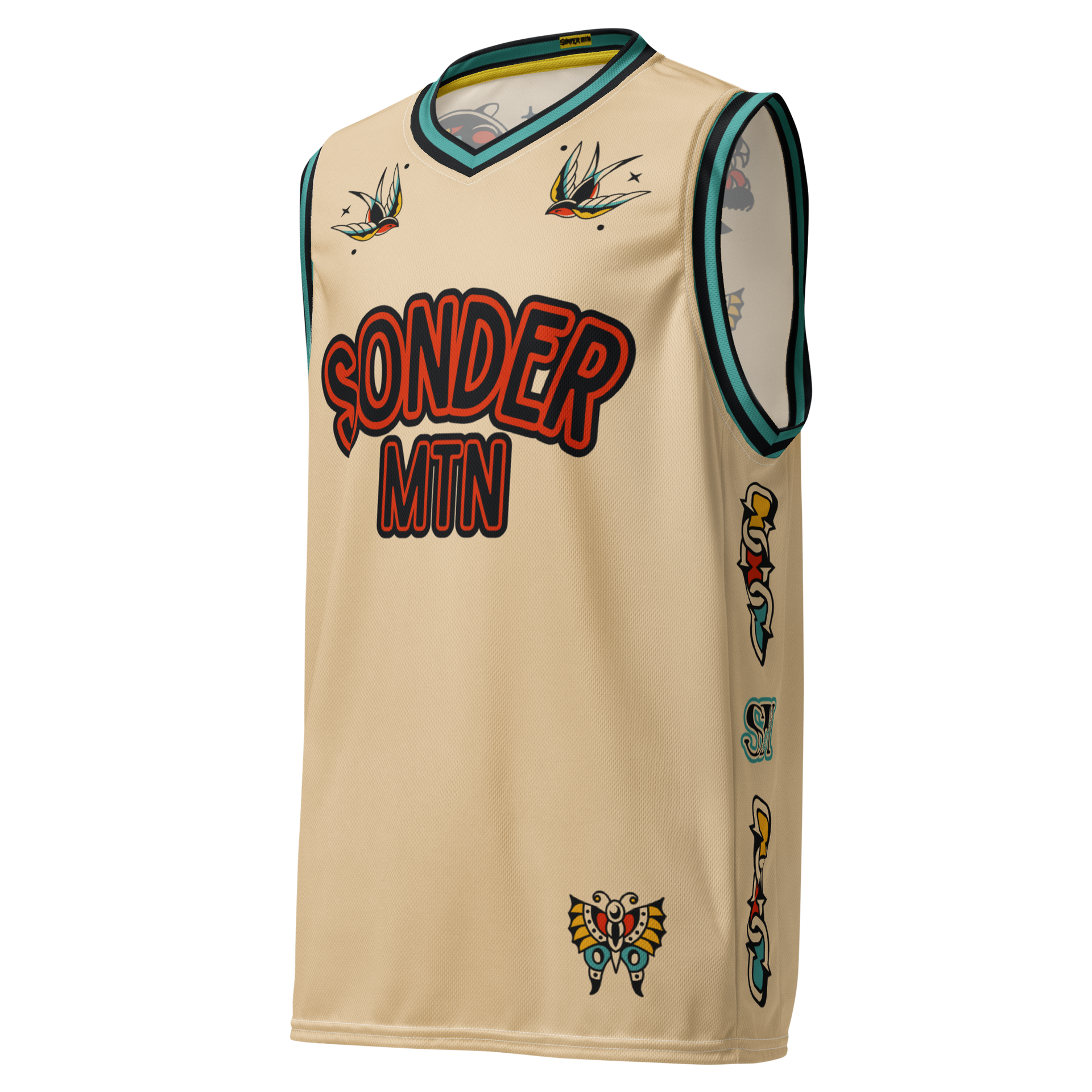 VCCLXXX Trad - Recycled unisex basketball jersey – Sonder Mountain