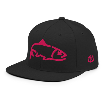 Go With The Flow - Dead Fish Snapback Hat