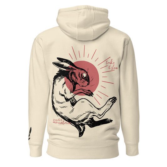 Slow Lane - Blackline Unisex Hoodie