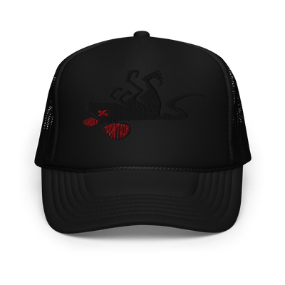 Caged - Blackline trucker hat