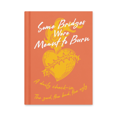 Meant To Burn - Daily Check-in Hardcover journal