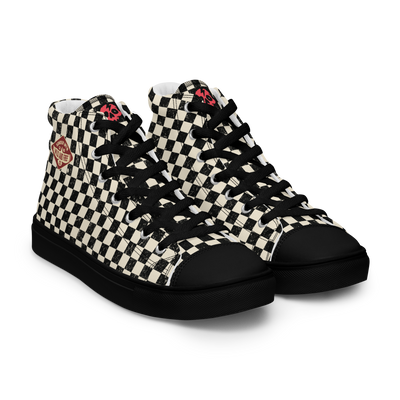 Punk'd Up - Oldschool Men’s high top canvas shoes