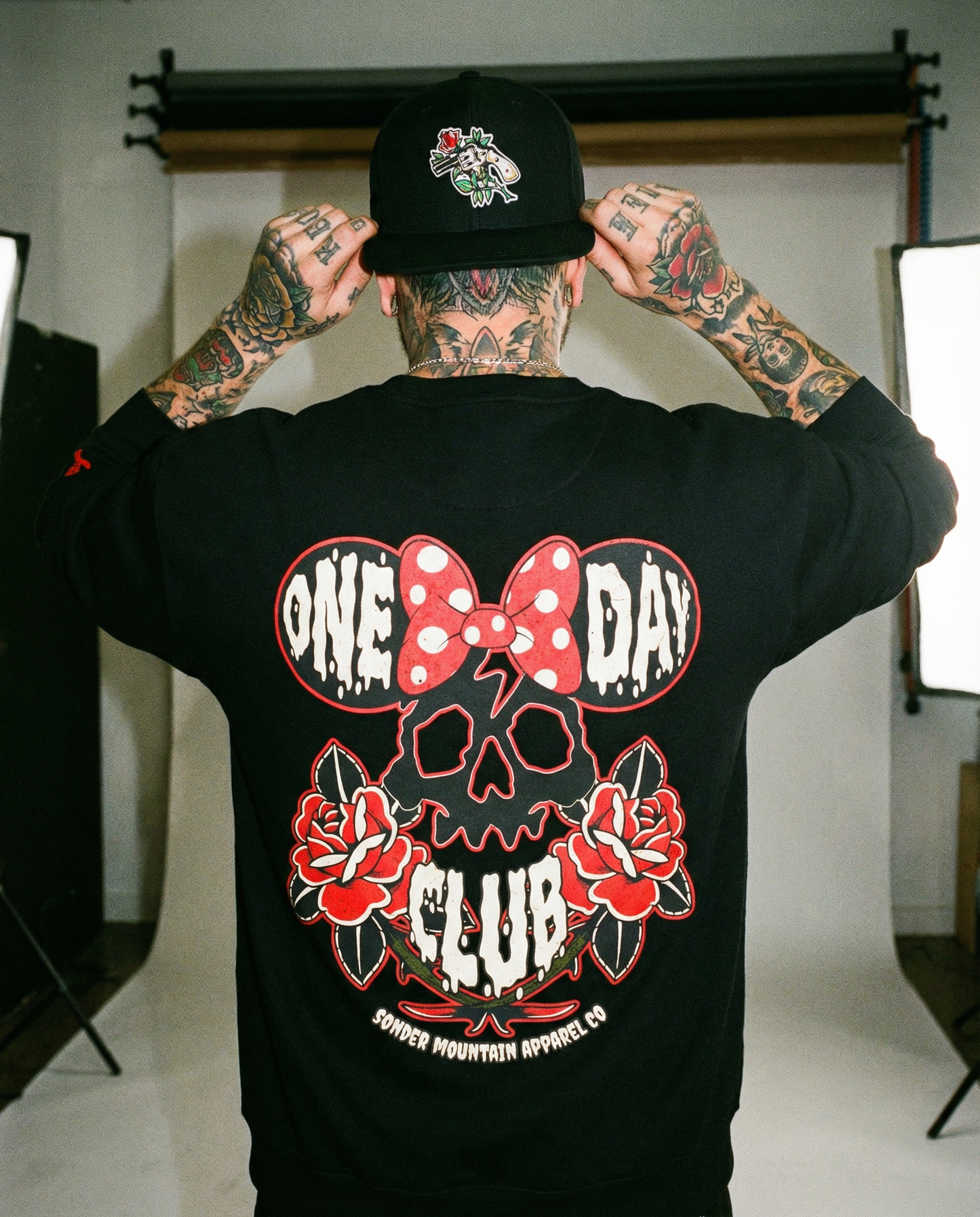 One Day Club - Blackline Unisex Premium Sweatshirt