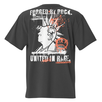 Forged - Oversized faded t-shirt