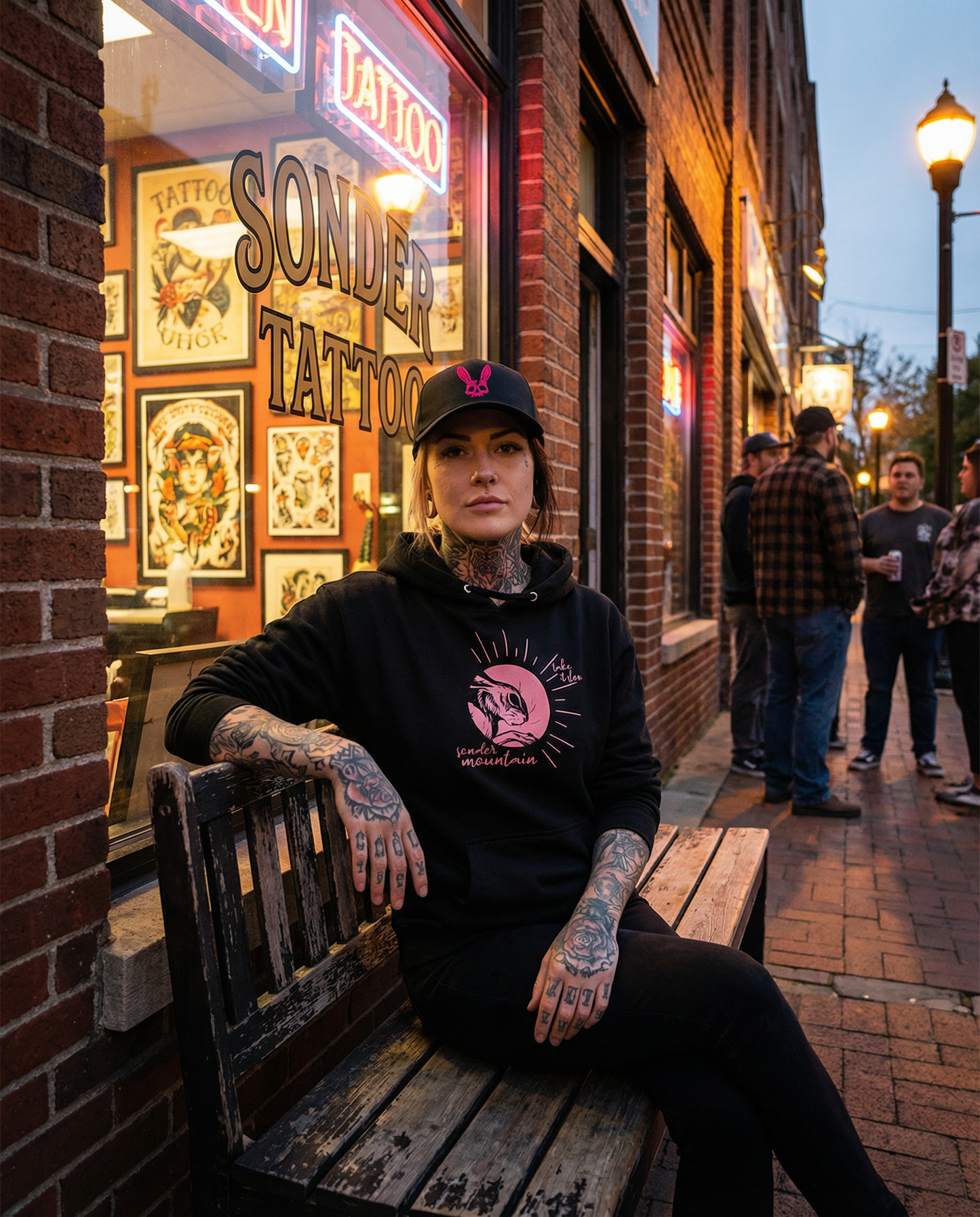 Bunny Club - Flash 5 panel cap