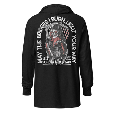 Light Your Way - Reaper Hooded long-sleeve tee