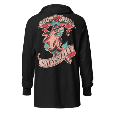 Stay Salty - Trad Hooded long-sleeve tee