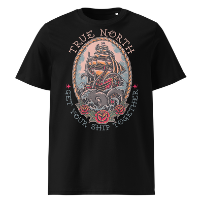Ships Crazy - Trad Unisex organic cotton t-shirt
