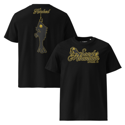 Hooked - Blackline Unisex organic cotton t-shirt