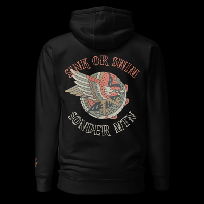 Sink or Swim - Tattooed Unisex Hoodie