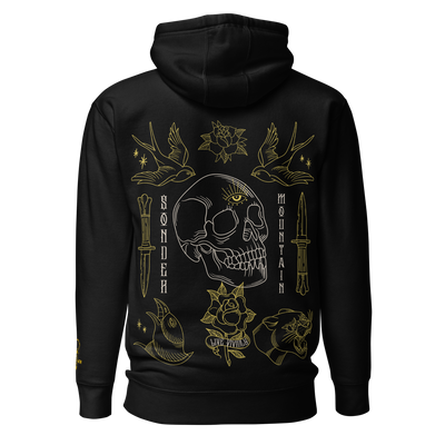 The Flash Back - Tattooed Unisex Hoodie