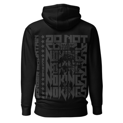 No Kings - Blackline Unisex Hoodie