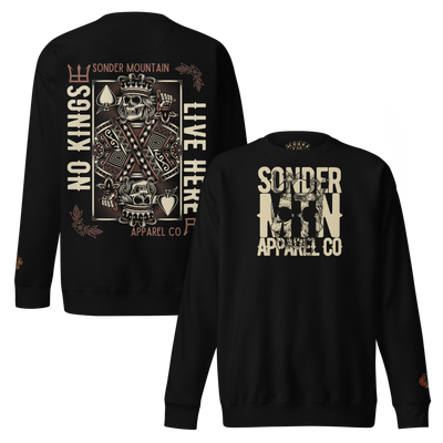 No Kings - Tattooed Premium Sweatshirt