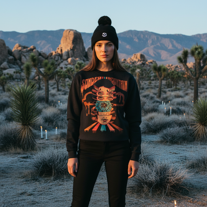 Branded and Stitched - Pom beanie