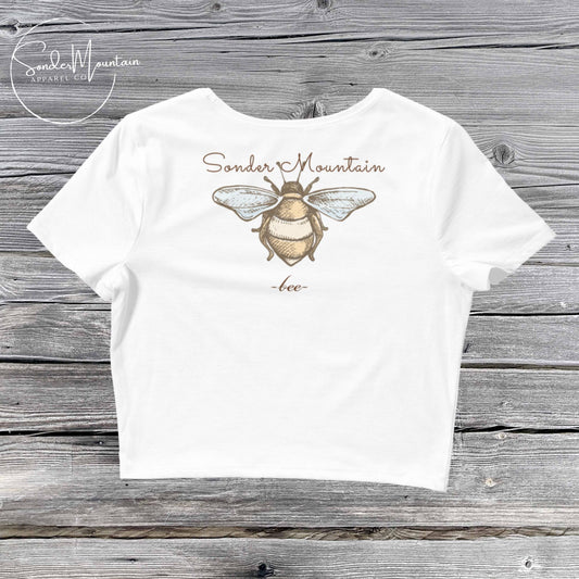 Just Bee - Women’s Crop Tee