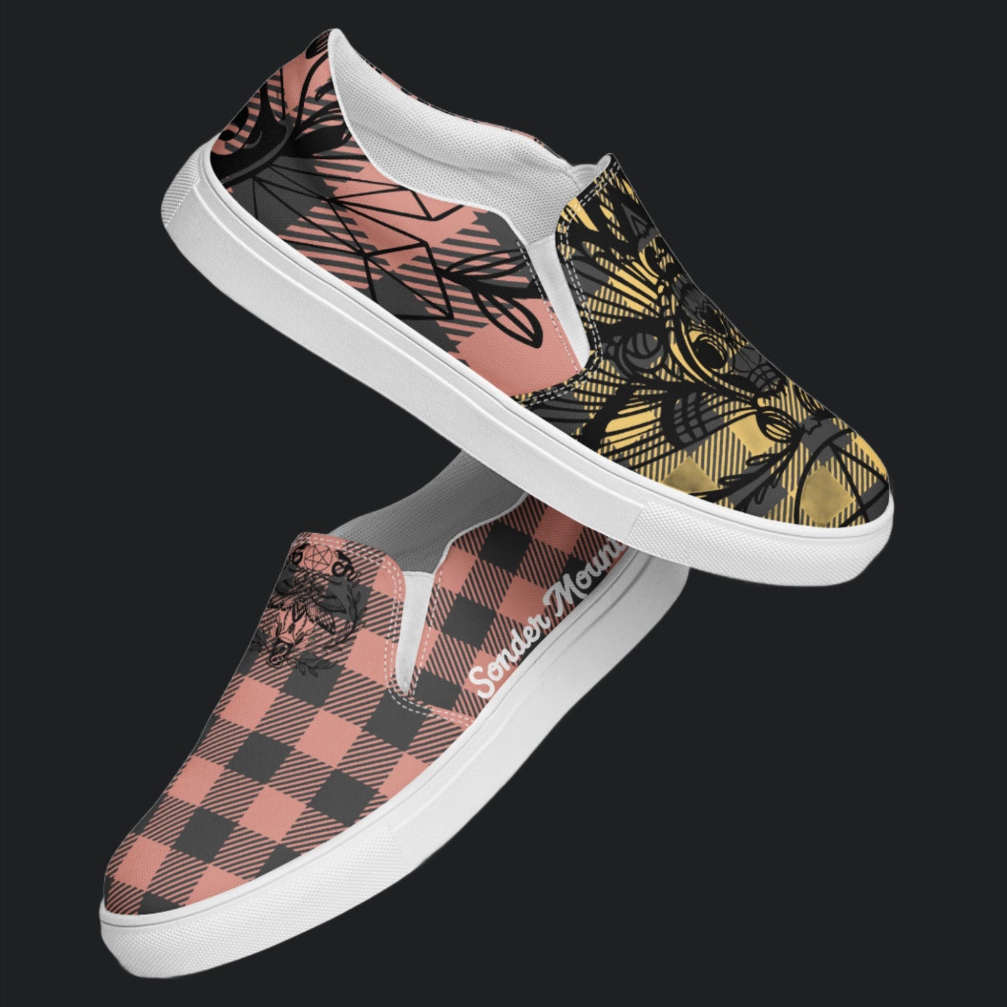 The Moth Piper - Women’s slip-on canvas shoes
